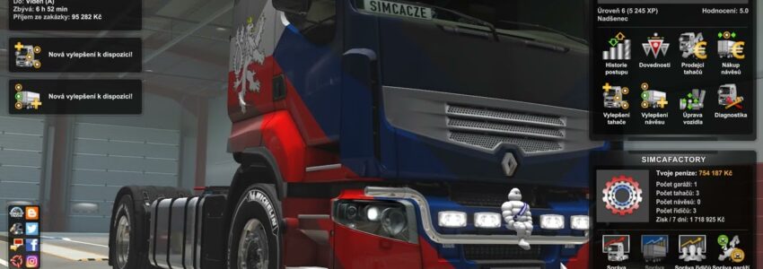 Euro Truck Simulator 2: 1.44 – Brno – Vídeň